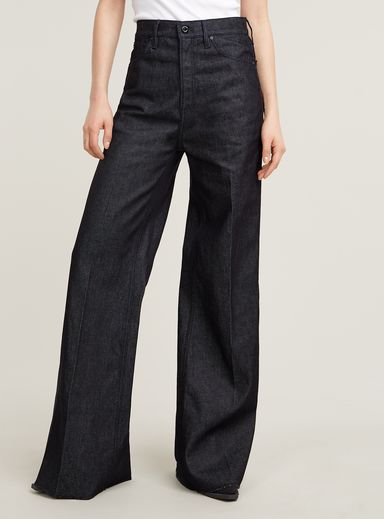 Deck Ultra High Wide Leg Jeans
